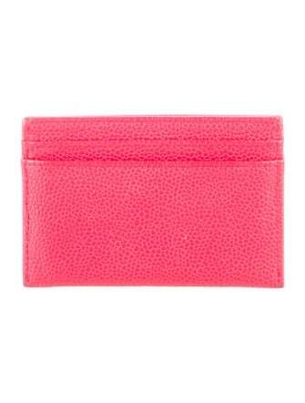 Chanel 2014 Interlocking CC Logo Card Holder