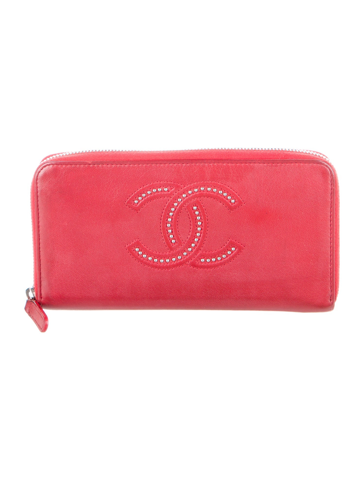 Chanel 2014-2015 Interlocking CC Logo Continental Wallet