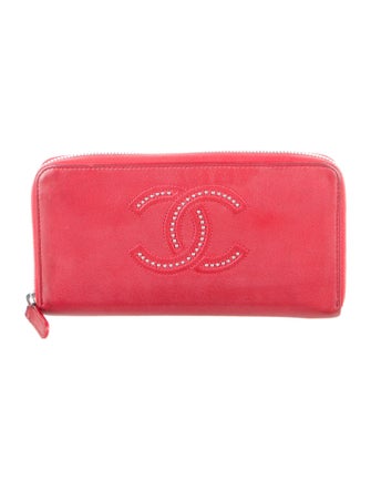 Chanel 2014-2015 Interlocking CC Logo Continental Wallet