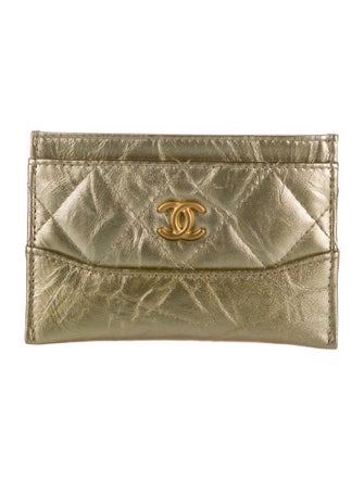 Chanel Gabrielle Interlocking CC Logo Card Holder