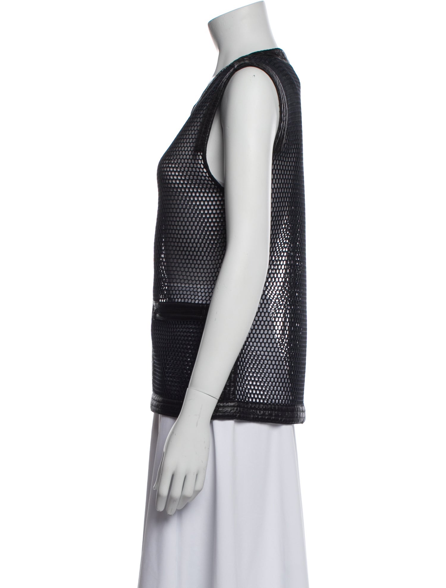 Chanel 2014 Polka Dot Print Vest