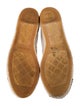 Chanel Interlocking CC Logo Leather Espadrilles