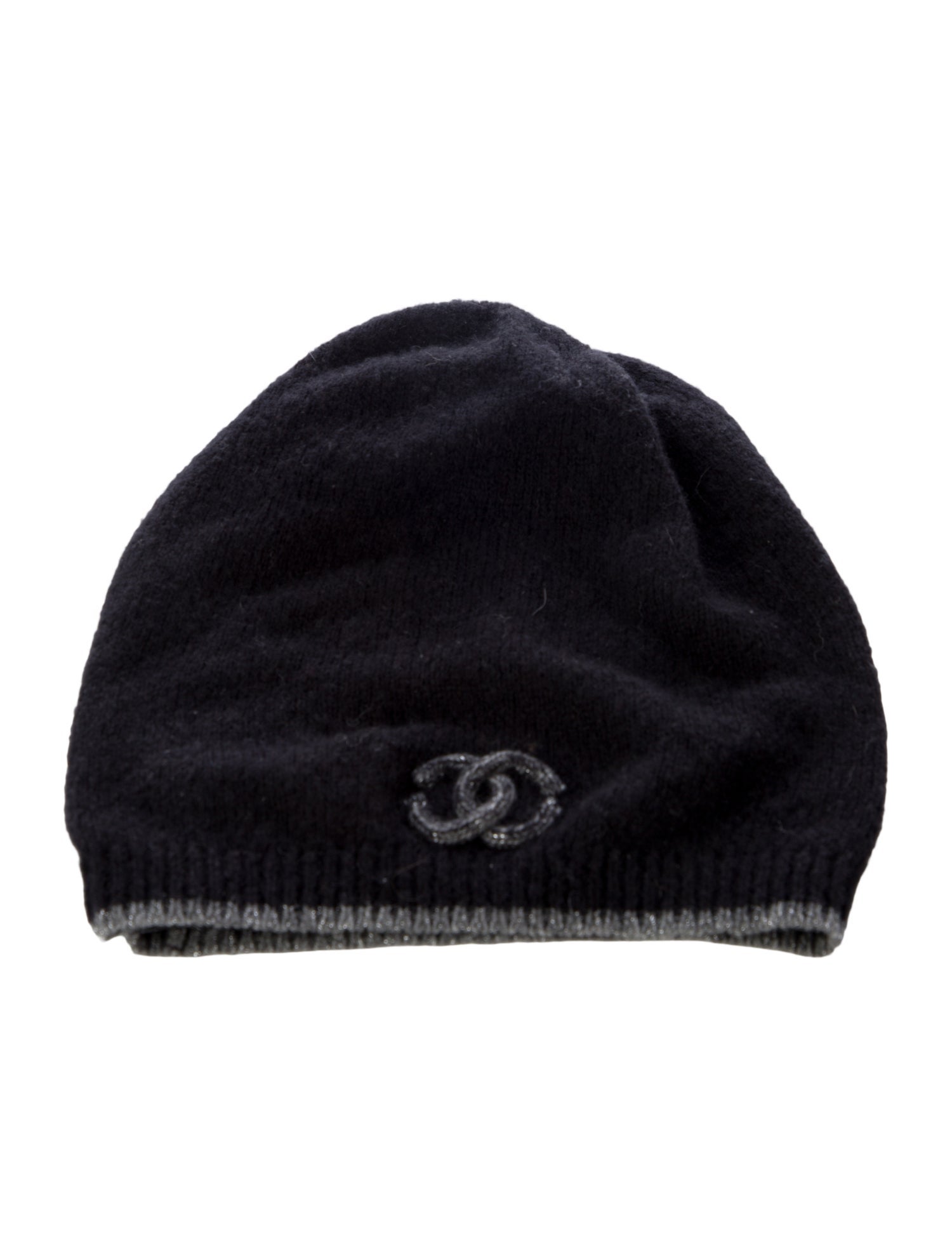 Chanel Cashmere CC Beanie Hat