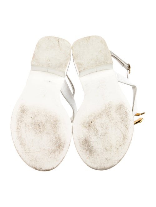 Chanel 2022 Interlocking CC Logo Slingback Sandals