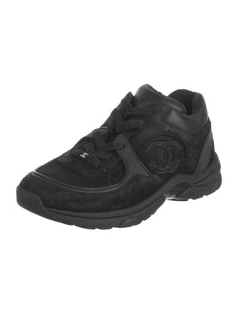 Chanel Interlocking CC Logo Mesh Sneakers