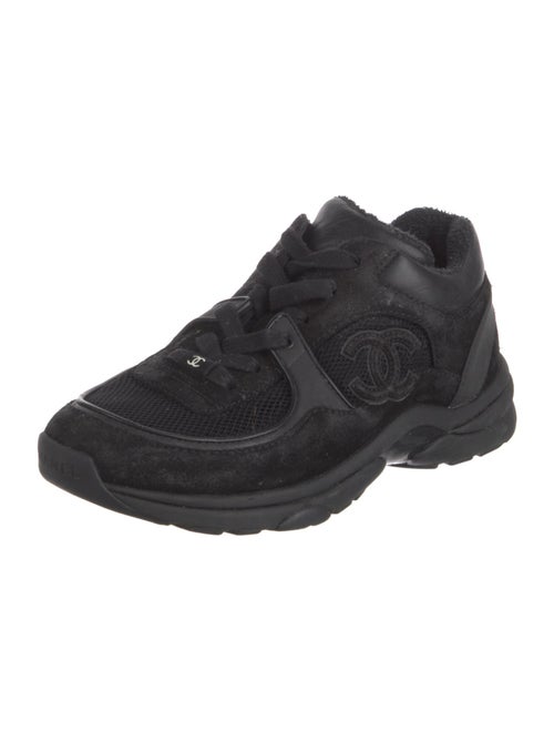 Chanel Interlocking CC Logo Mesh Sneakers