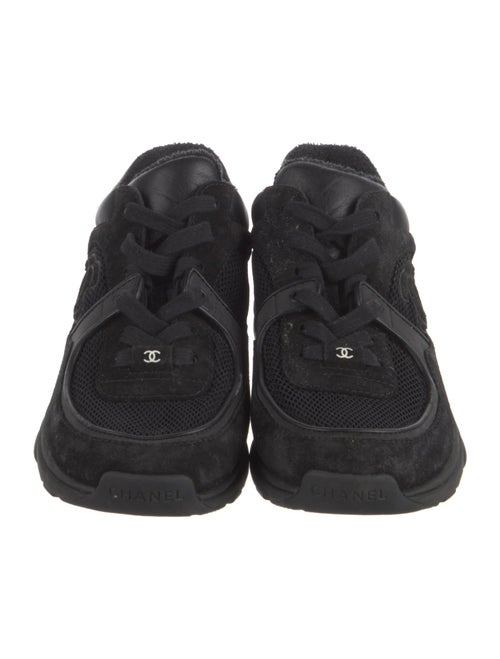 Chanel Interlocking CC Logo Mesh Sneakers