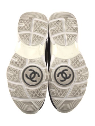 Chanel Interlocking CC Logo Nylon Sneakers