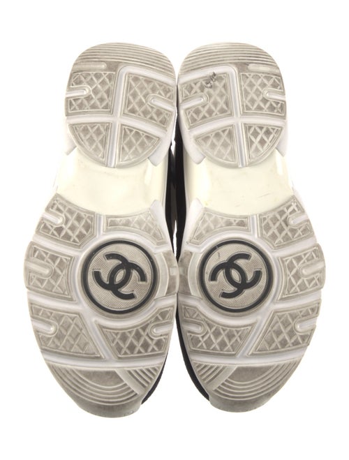 Chanel Interlocking CC Logo Nylon Sneakers