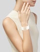 Chanel Resin CC Cuff Bracelet