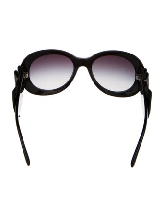 Chanel Interlocking CC Logo Oversize Sunglasses