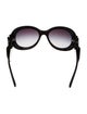 Chanel Interlocking CC Logo Oversize Sunglasses