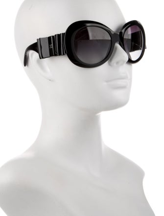 Chanel Interlocking CC Logo Oversize Sunglasses