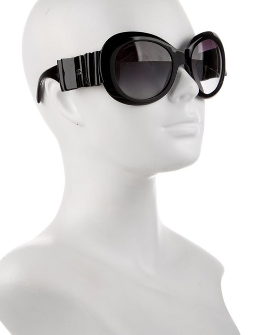 Chanel Interlocking CC Logo Oversize Sunglasses