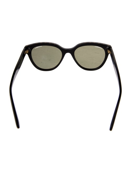 Chanel Interlocking CC Logo Round Sunglasses