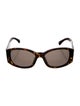 Chanel Interlocking CC Logo Square Sunglasses