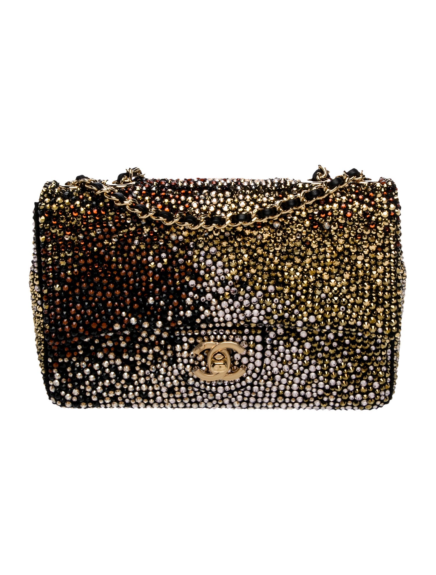 Chanel 2025 Crystal Evening Rectangular Mini Flap Bag w/Tags