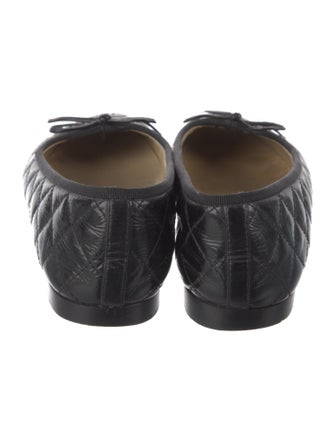 Chanel Patent Leather Ballet Flats