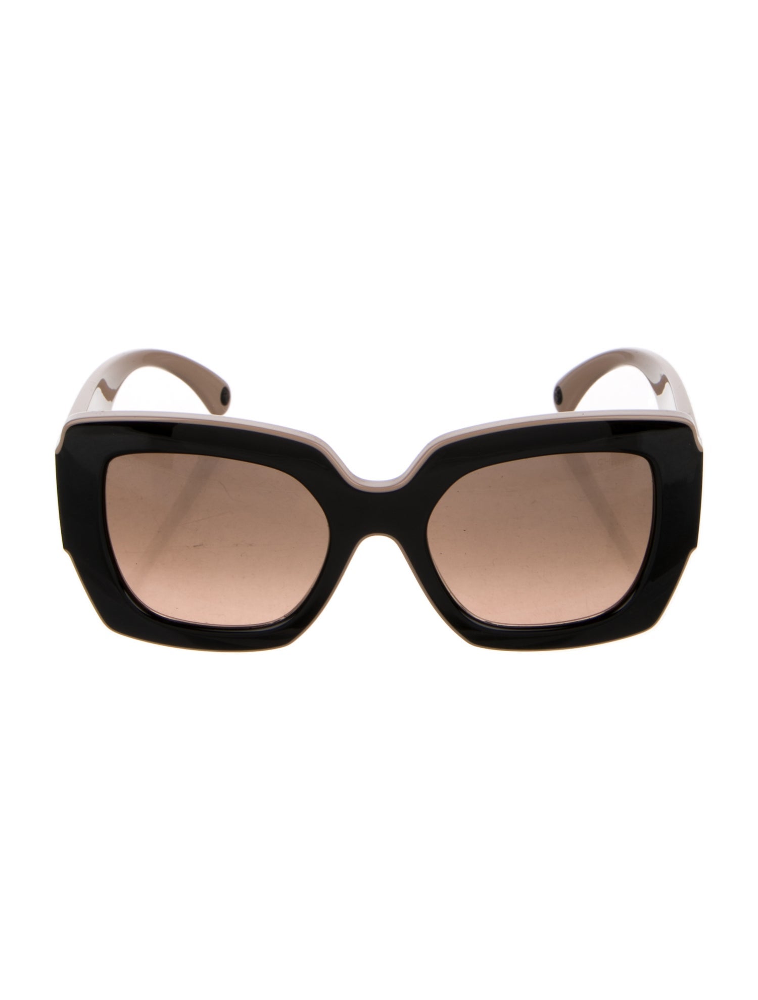 Chanel Interlocking CC Logo Square Sunglasses