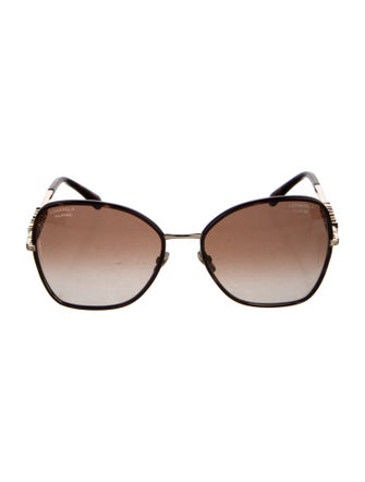 Chanel Oversize Gradient Sunglasses