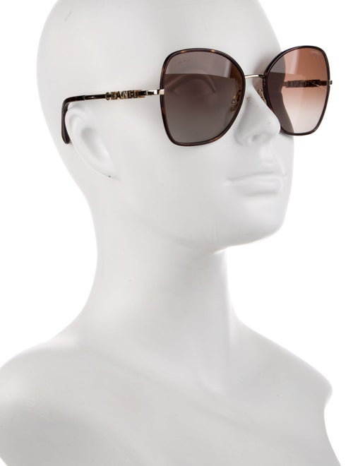 Chanel Oversize Gradient Sunglasses