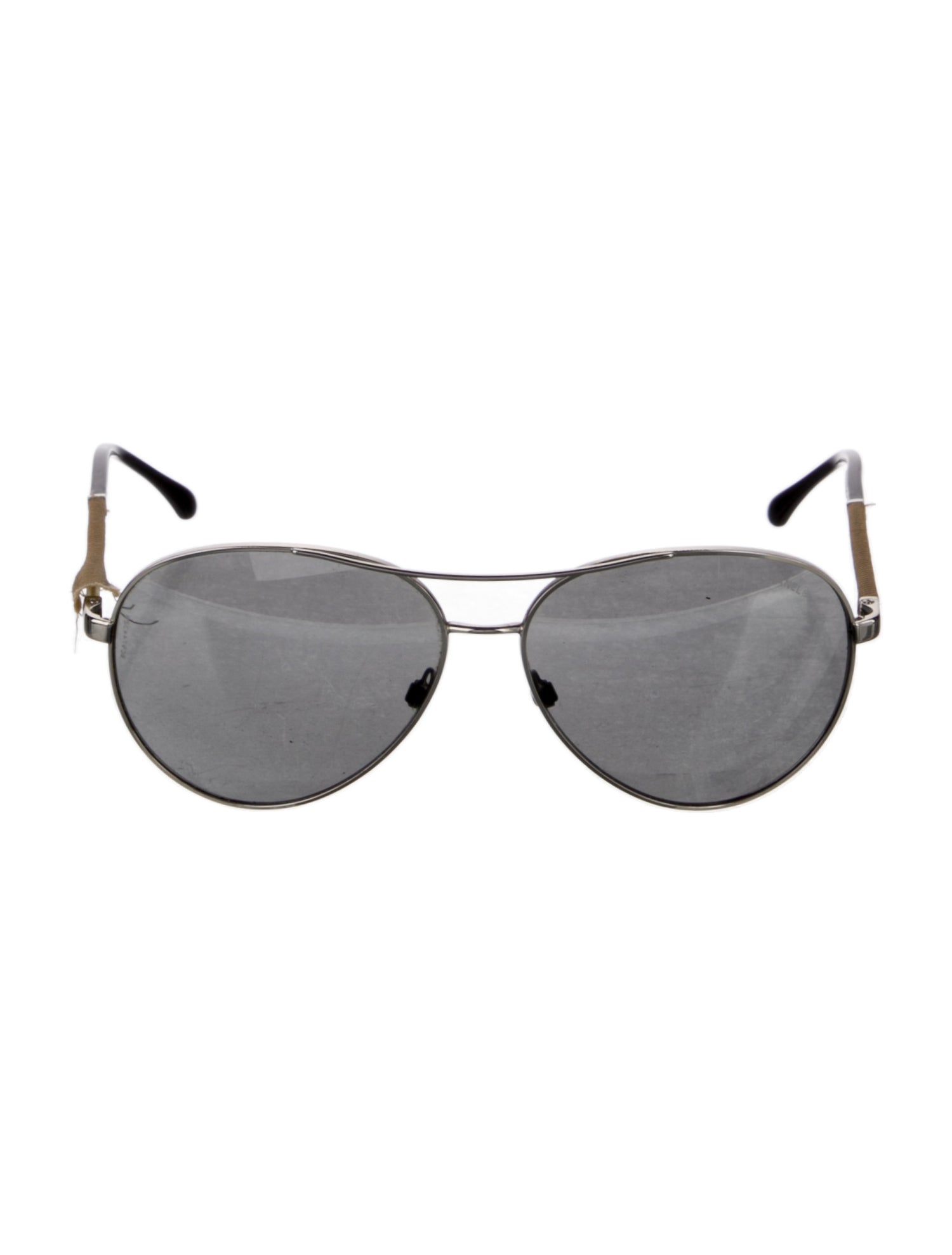 Chanel Interlocking CC Logo Aviator Sunglasses