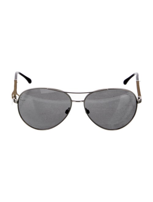 Chanel Interlocking CC Logo Aviator Sunglasses