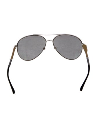 Chanel Interlocking CC Logo Aviator Sunglasses