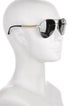 Chanel Interlocking CC Logo Aviator Sunglasses
