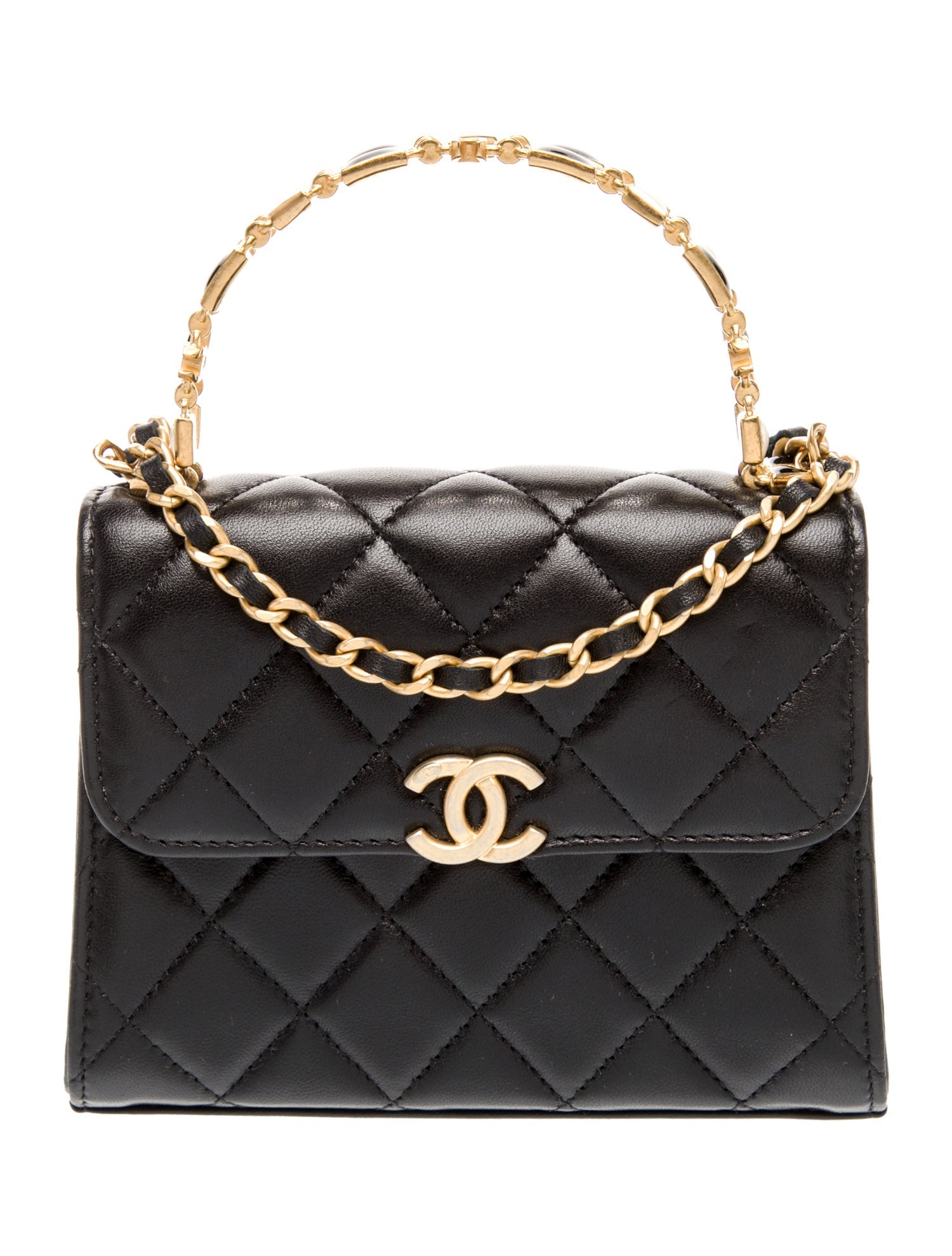 Chanel Jewel Mini Top Handle w/ Chain