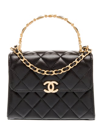 Chanel Jewel Mini Top Handle w/ Chain