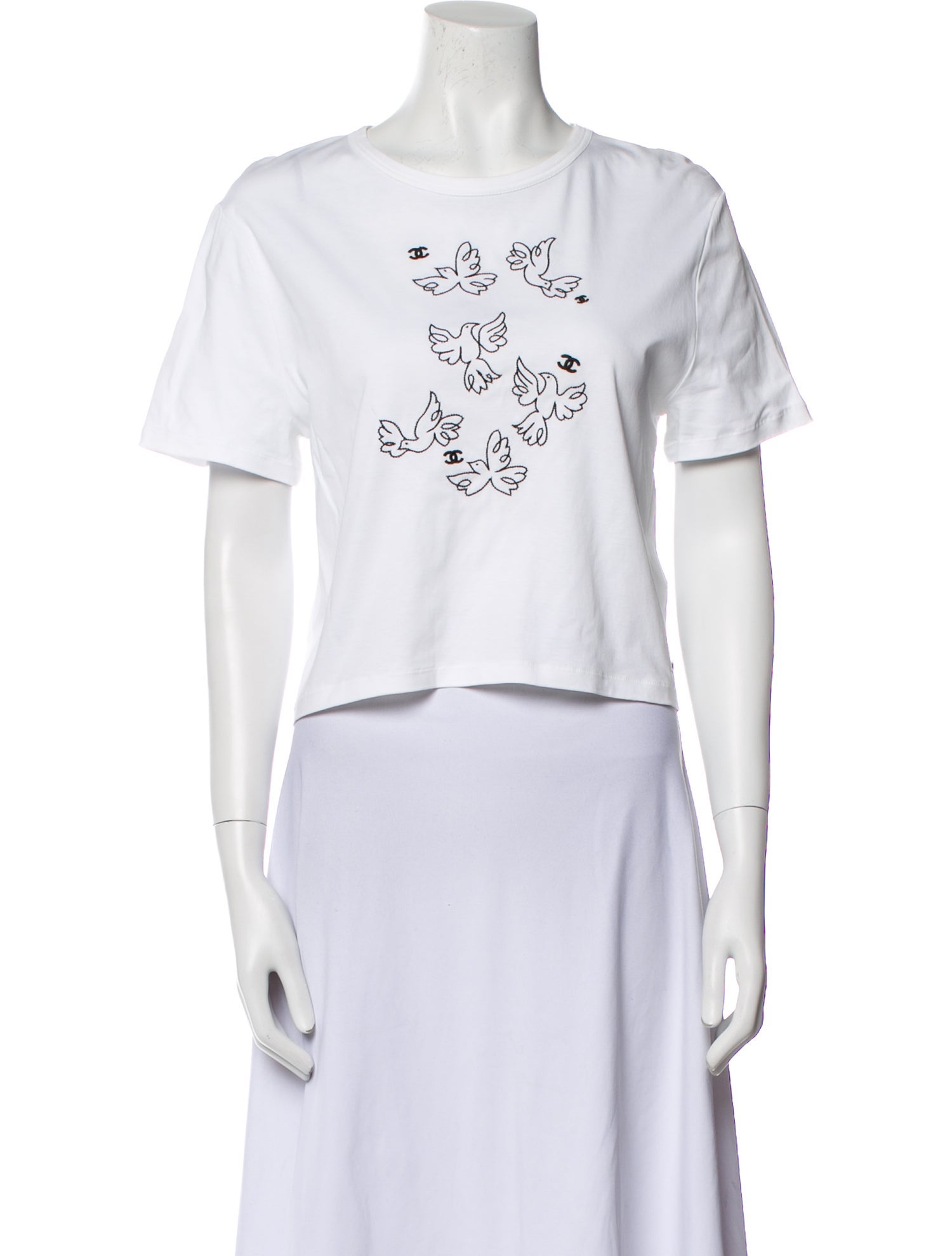 Chanel 2022 Graphic Print T-Shirt w/ Tags