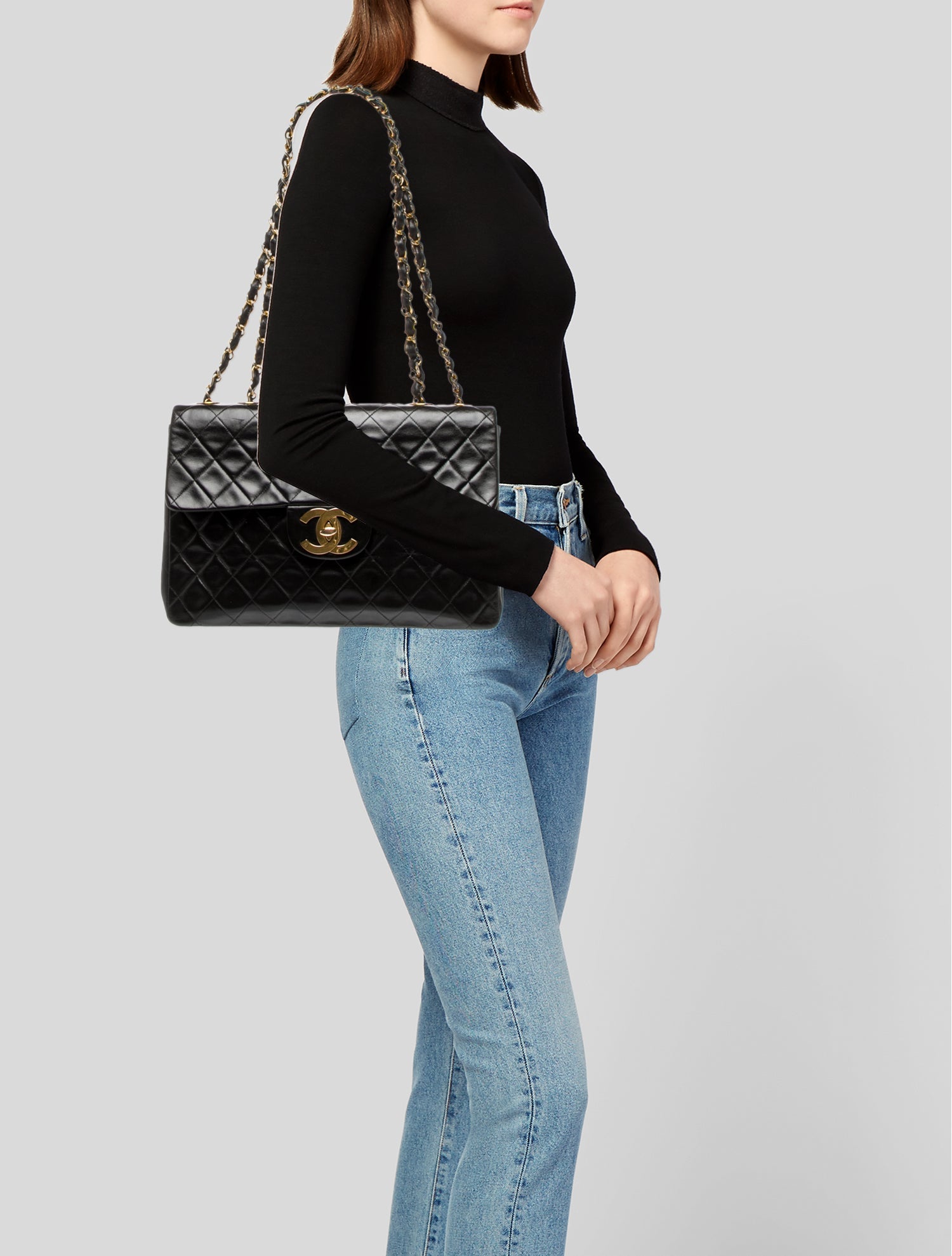 Chanel Classic Jumbo XL Maxi Flap Bag