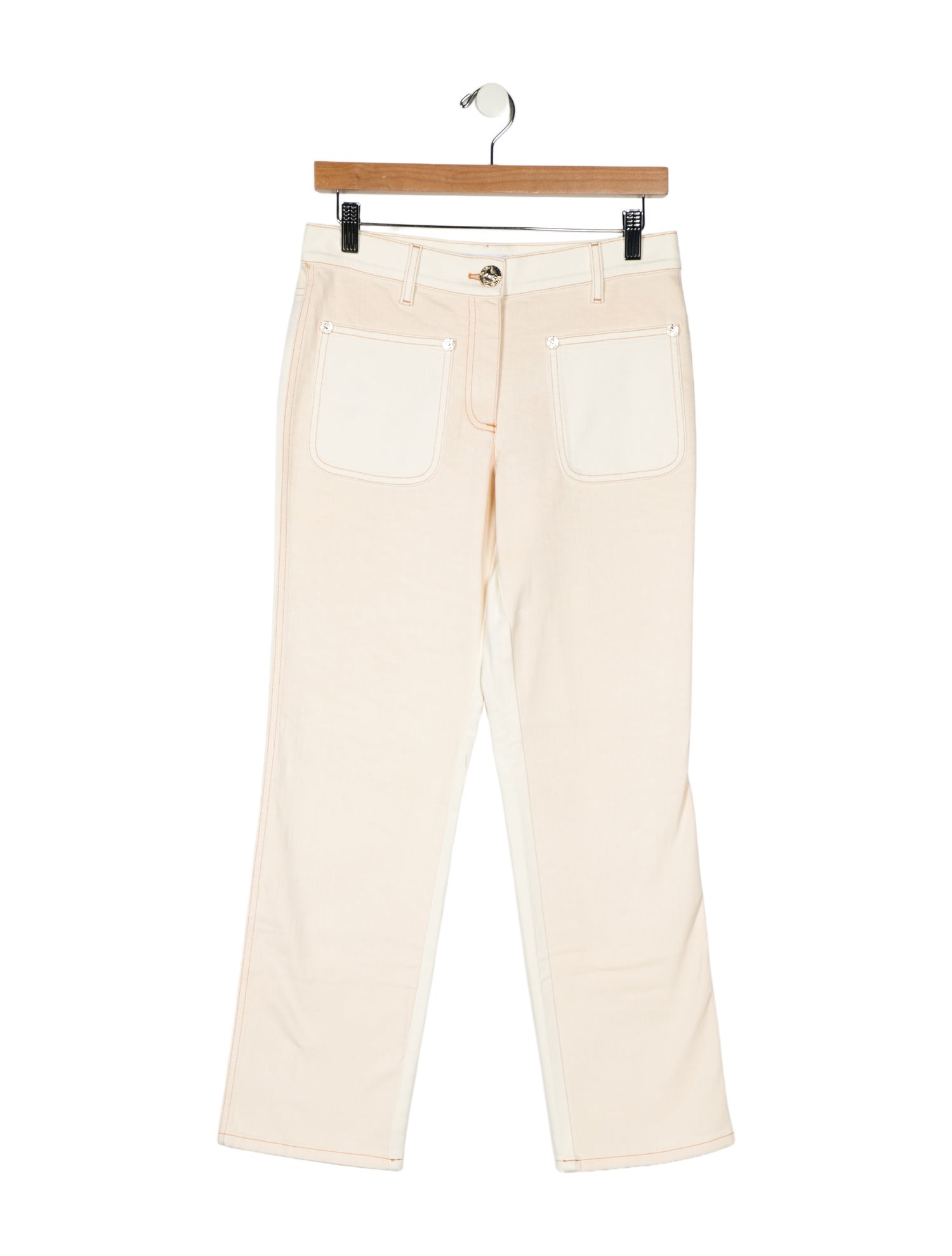 Chanel 2018 Straight Leg Jeans