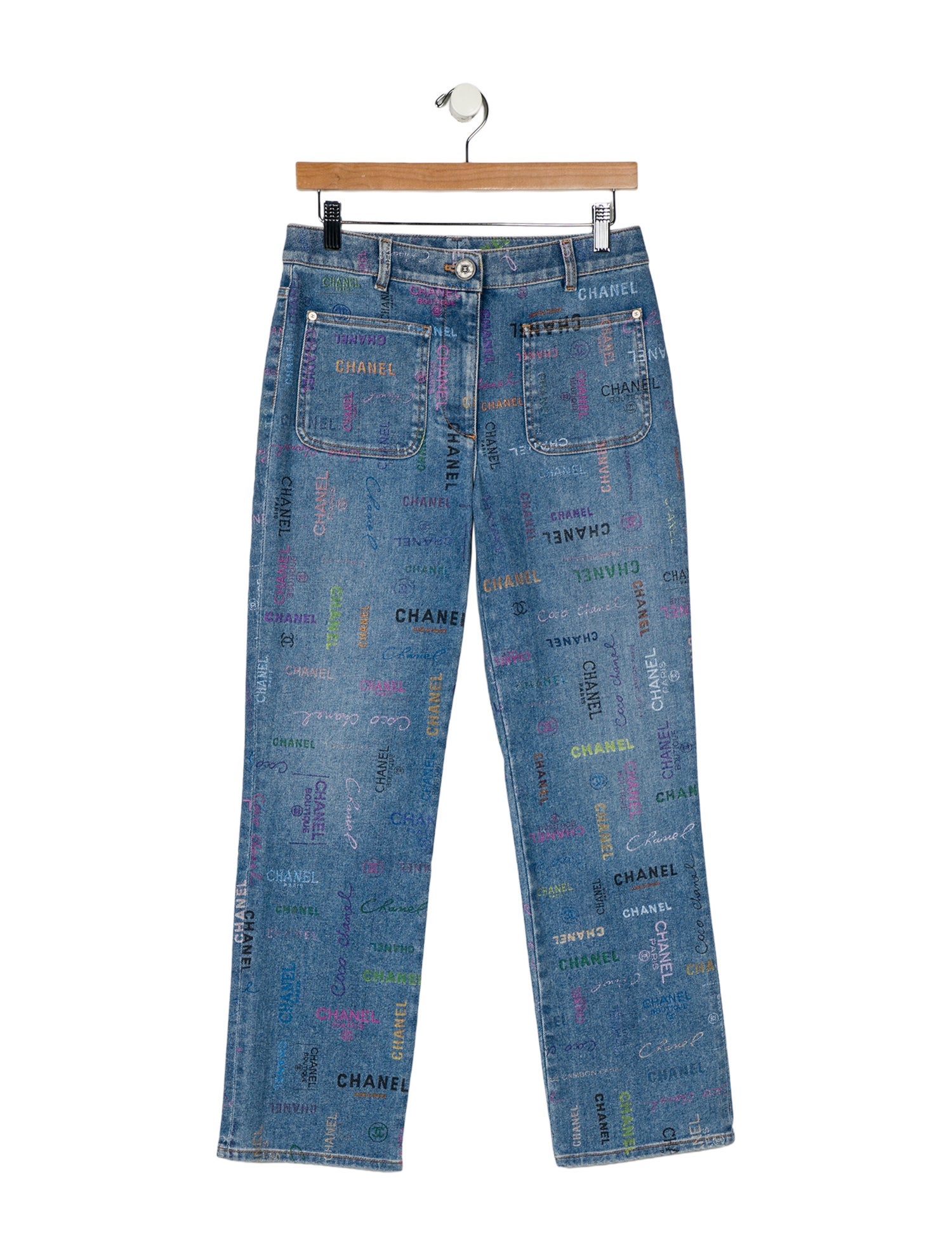 Chanel 2022 Straight Leg Jeans