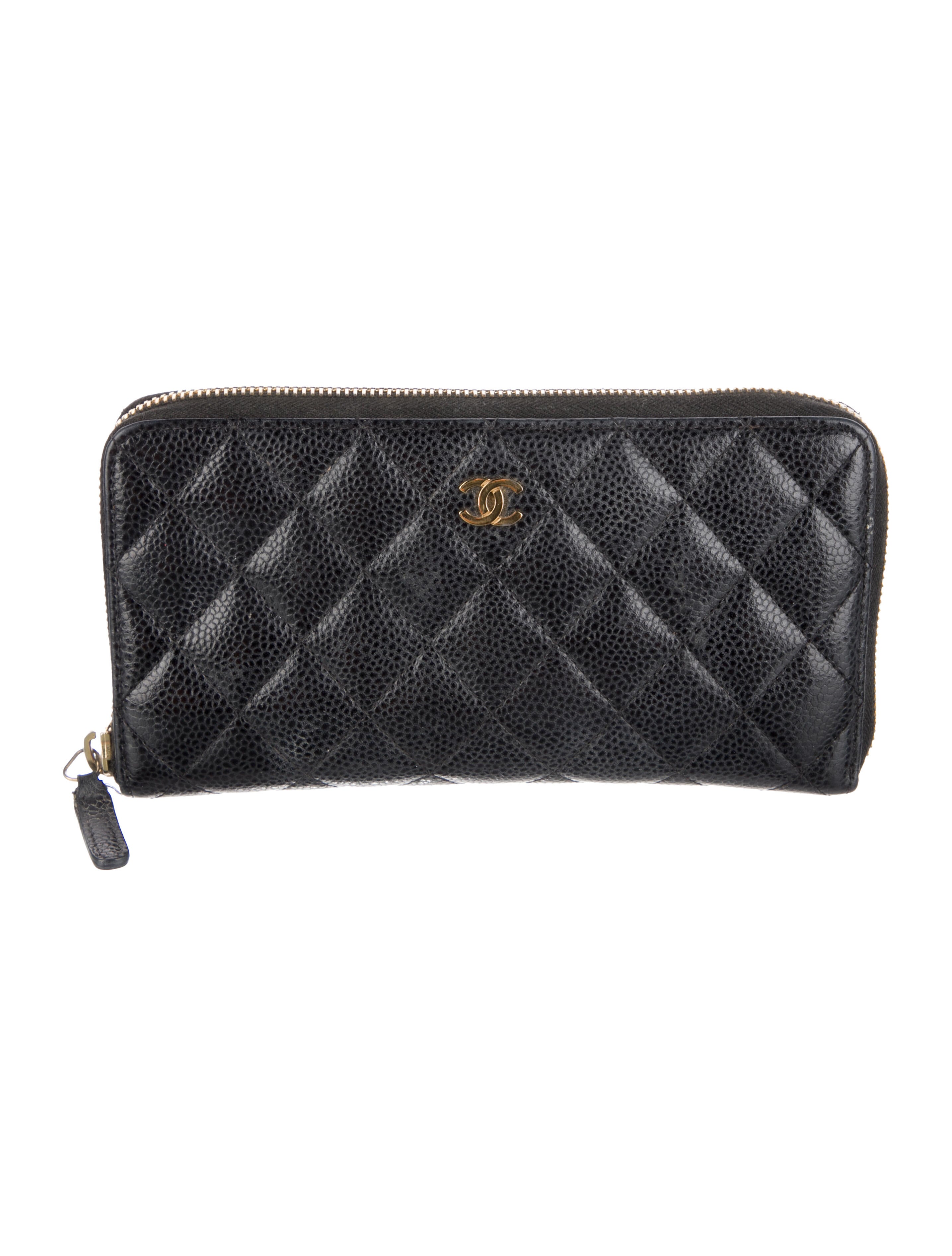 Chanel 2017-2018 Interlocking CC Logo Continental Wallet