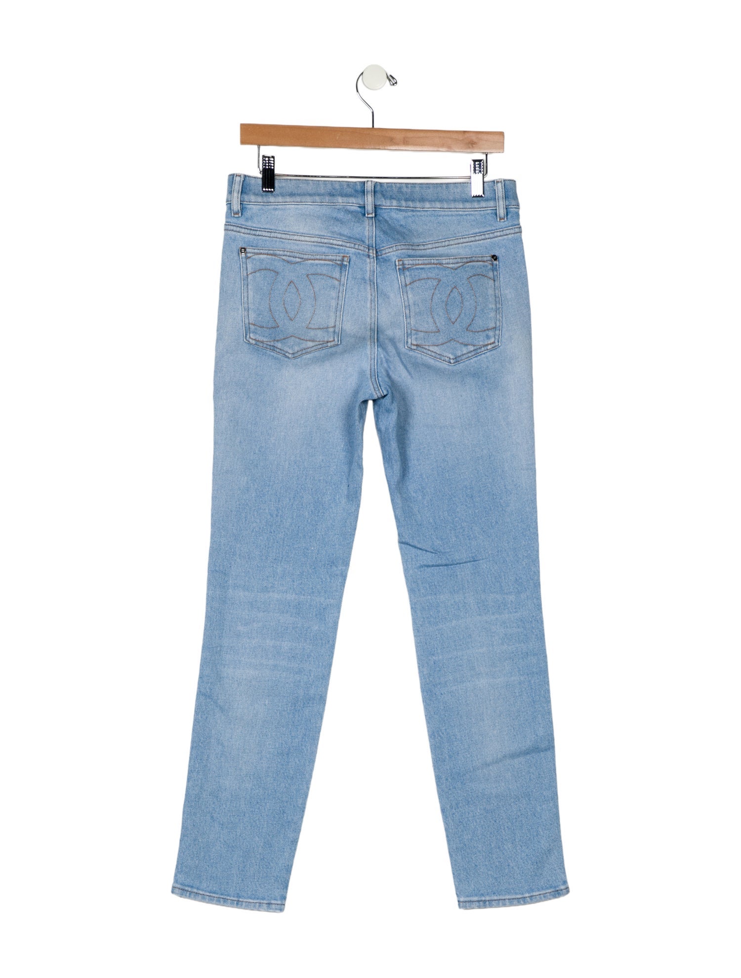 Chanel 2018 Straight Leg Jeans