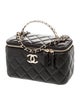 Chanel Pearl Top Handle Vanity Case