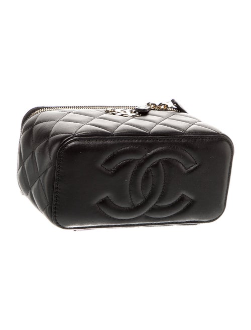 Chanel Pearl Top Handle Vanity Case