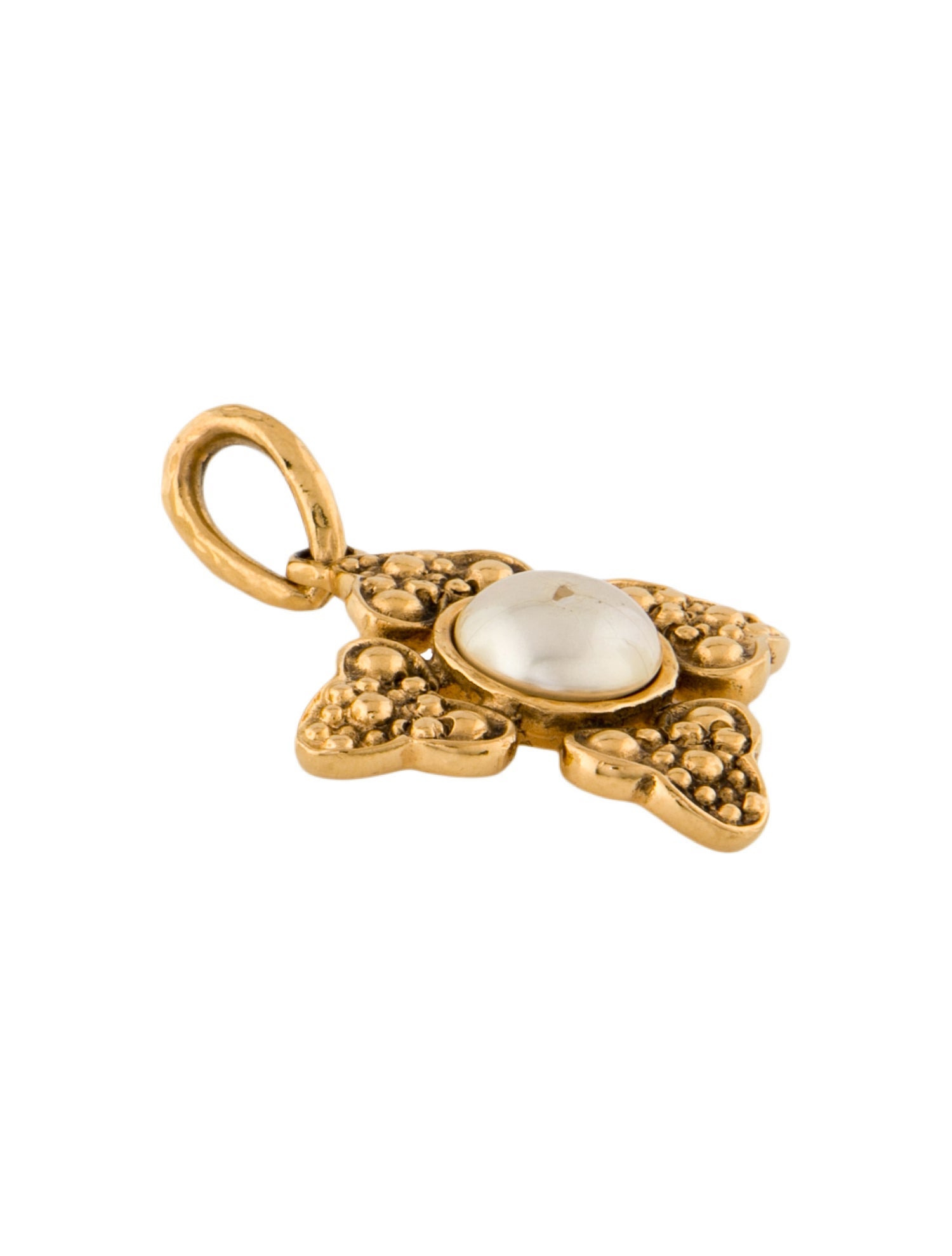 Chanel Vintage Faux Pearl Pendant