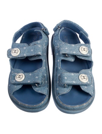 Chanel 2023 Interlocking CC Logo Slides