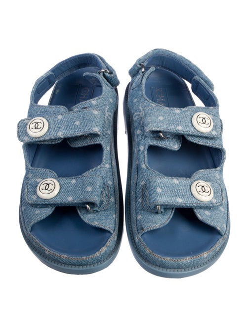 Chanel 2023 Interlocking CC Logo Slides