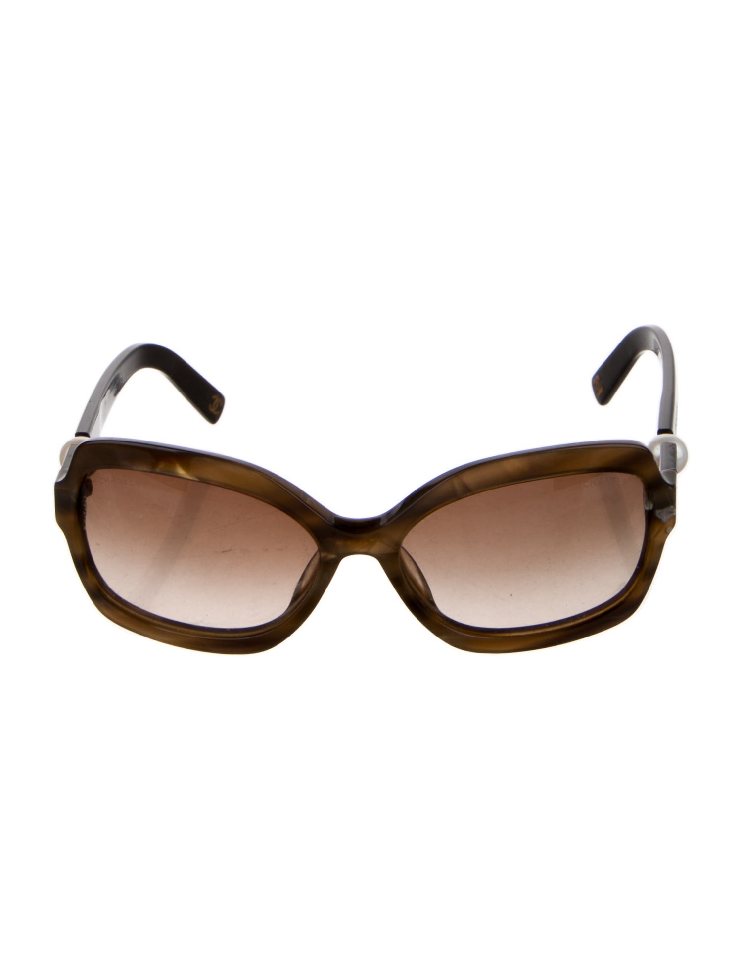 Chanel Interlocking CC Logo Oversize Sunglasses