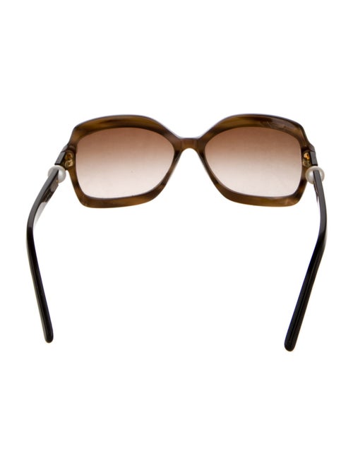 Chanel Interlocking CC Logo Oversize Sunglasses