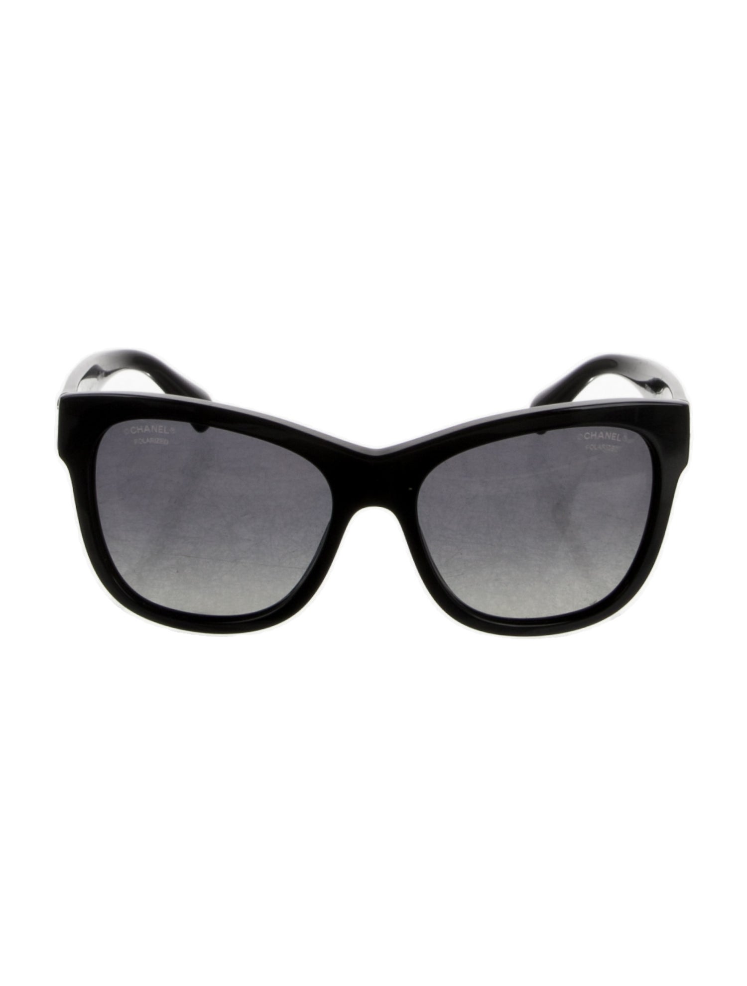 Chanel Interlocking CC Logo Wayfarer Sunglasses