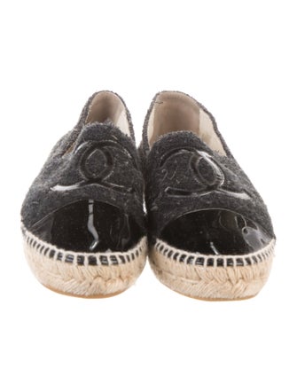 Chanel 2017 Interlocking CC Logo Espadrilles
