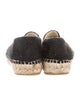 Chanel 2017 Interlocking CC Logo Espadrilles