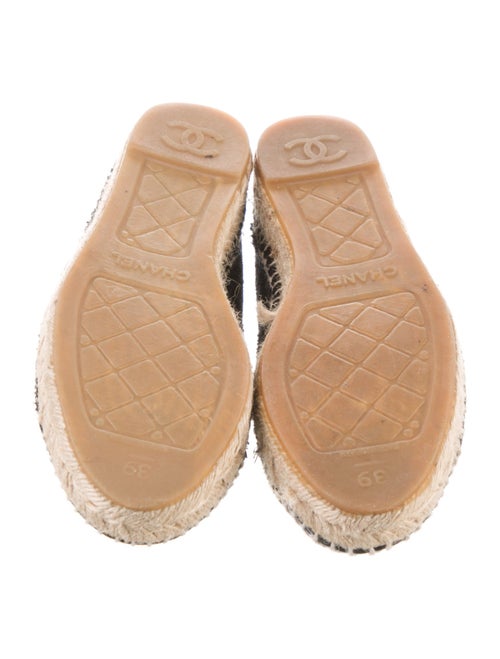 Chanel 2017 Interlocking CC Logo Espadrilles