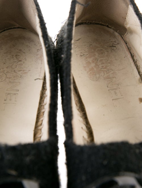 Chanel 2017 Interlocking CC Logo Espadrilles