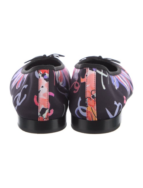 Chanel 2024 Interlocking CC Logo Ballet Flats